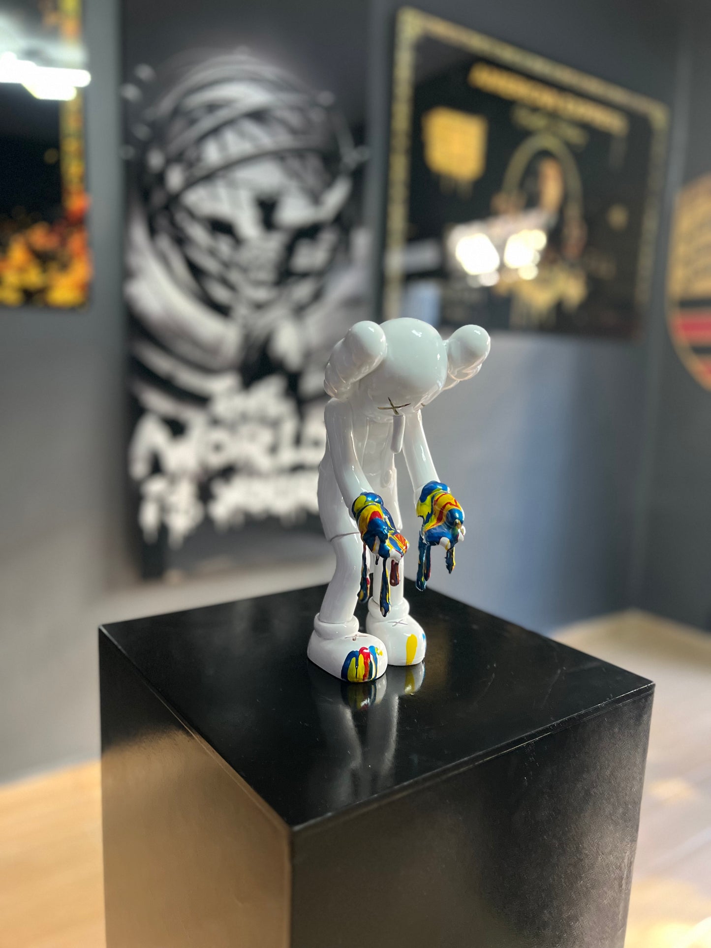 White Dripping Kaws