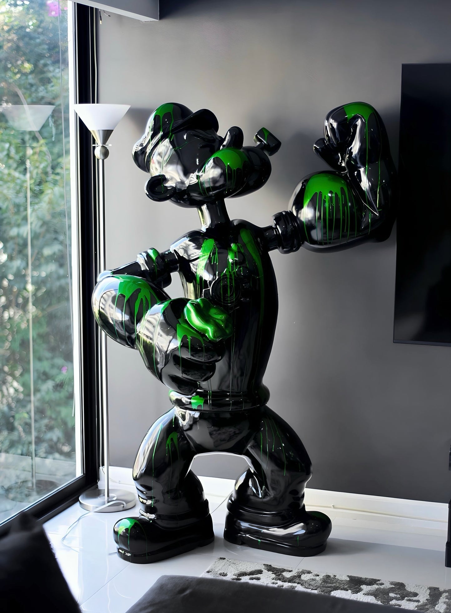 Luxury Popeye Black&Green