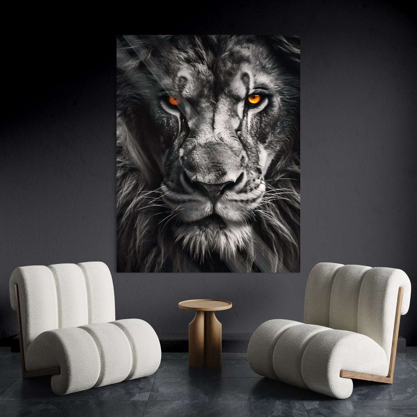 Serious Lion