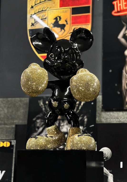 Mickey Tyson Swarovsky Gold (60K cristales)