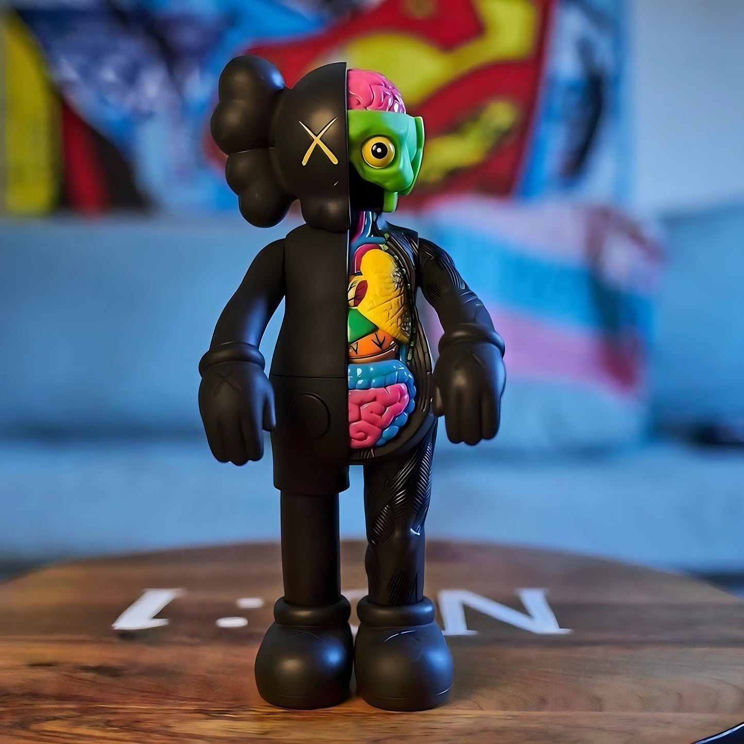 Kaws Anatomy Black