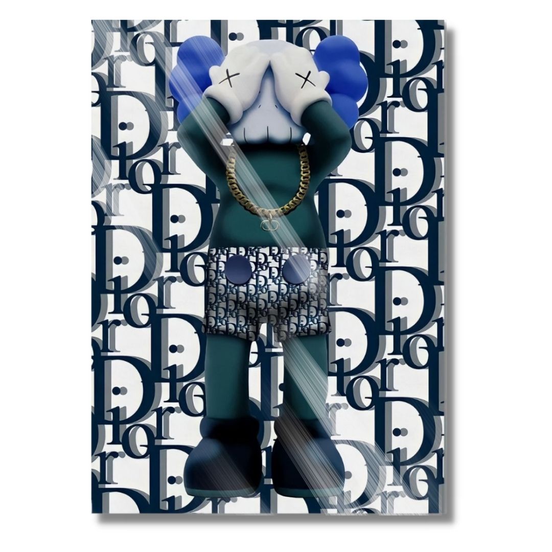 Kaws Blue Dior
