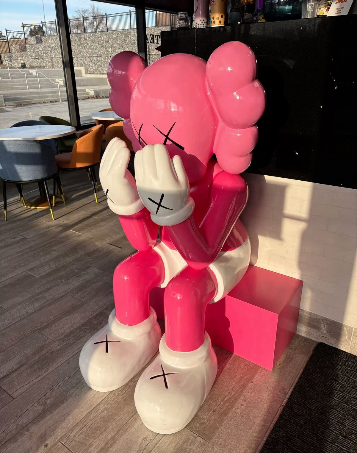 Kaws Hide Pink