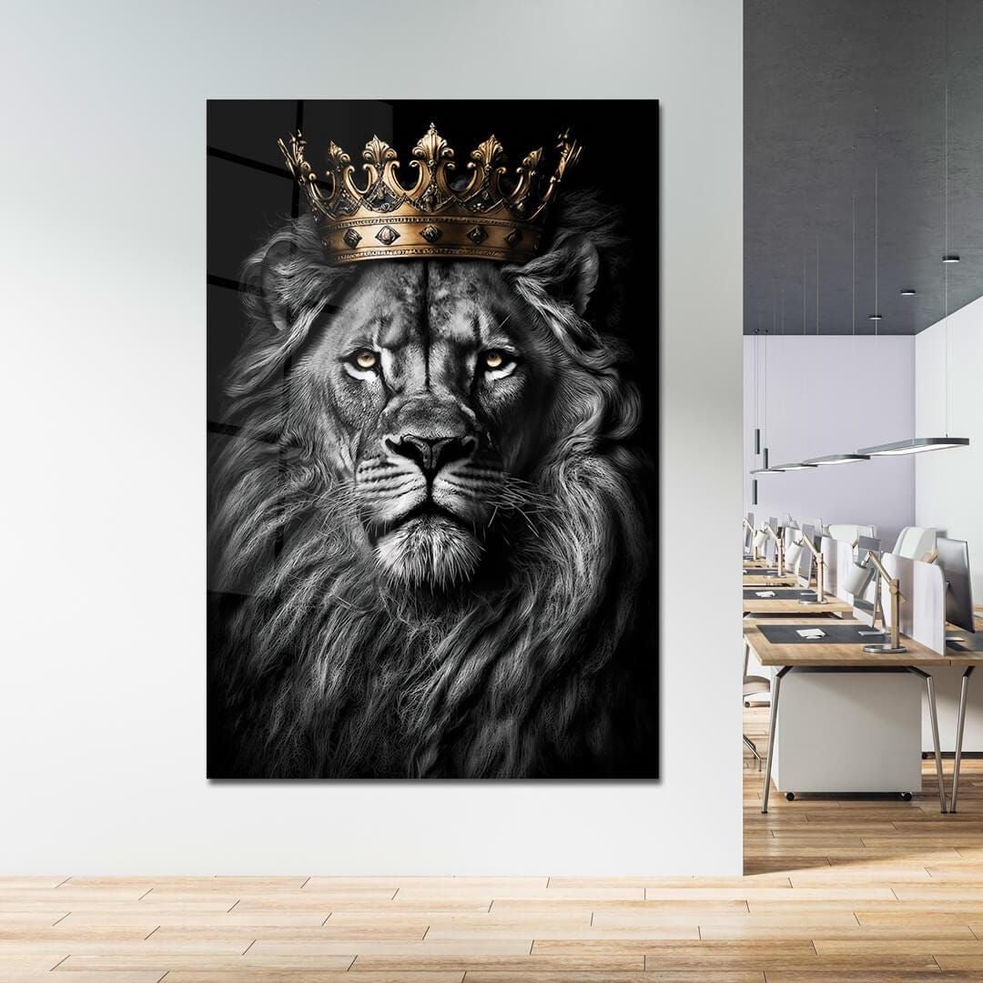 Lion With Crown
