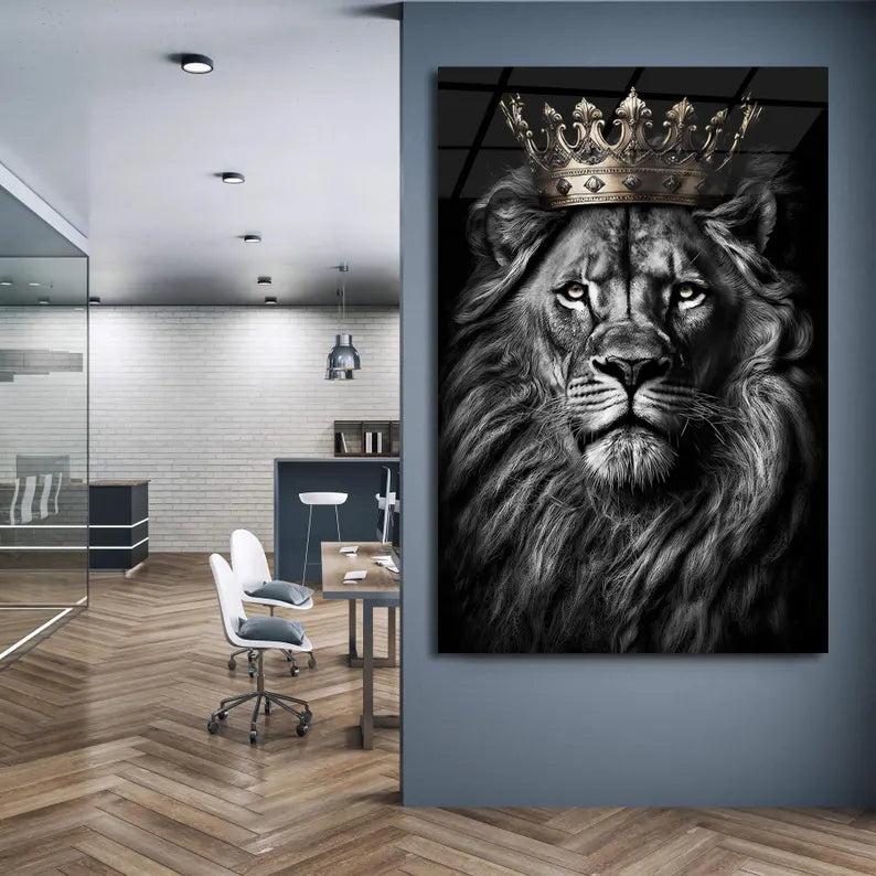 Lion With Crown