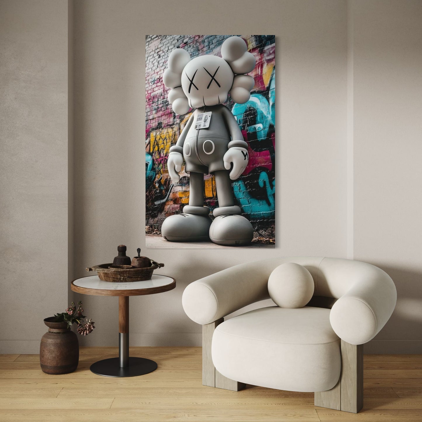 Kaws White Graffiti