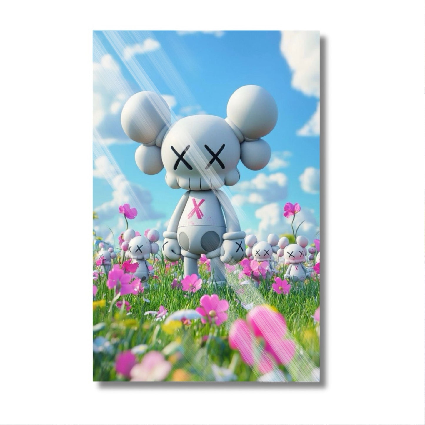 Kaws White Blue Sky