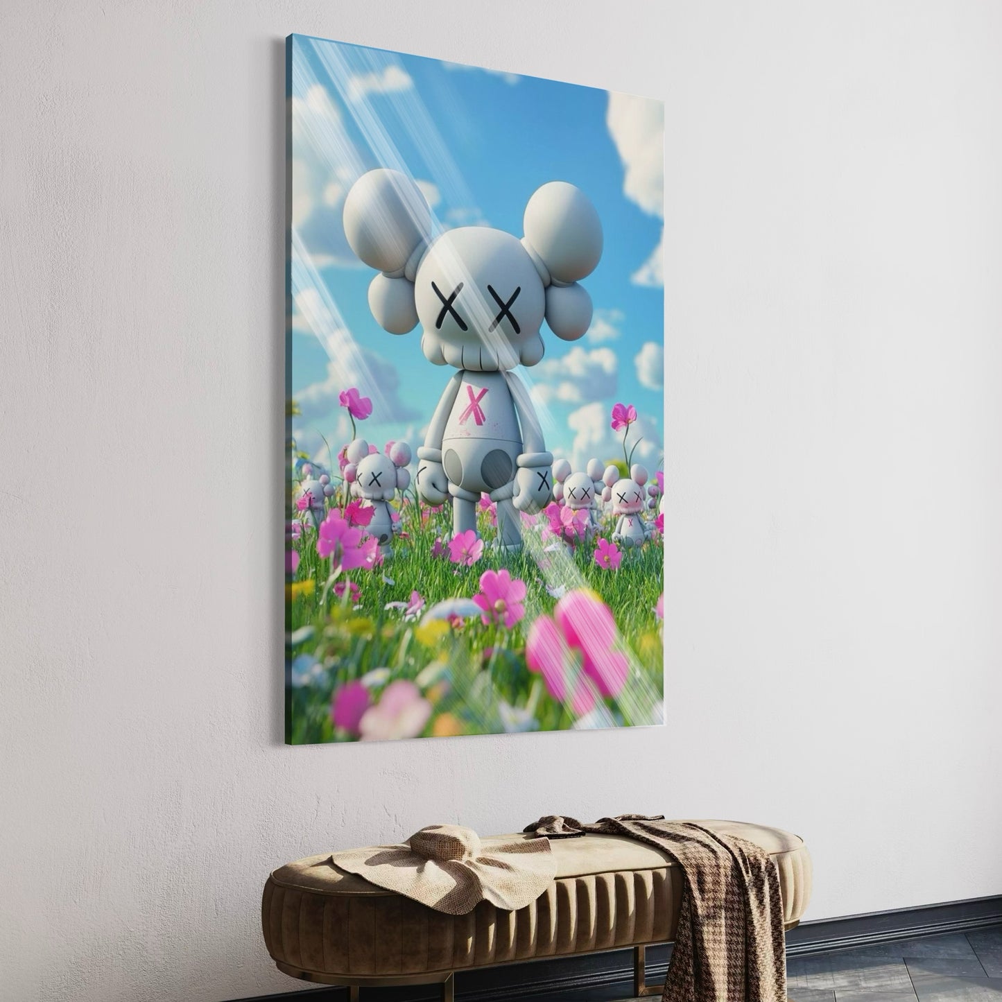 Kaws White Blue Sky