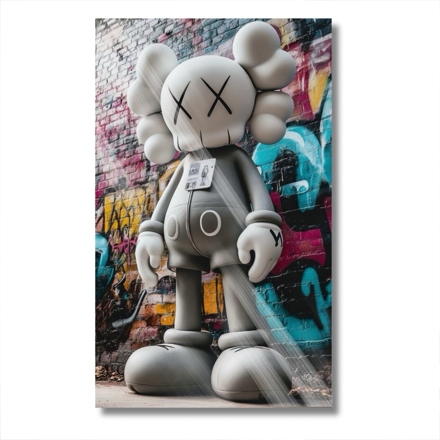 Kaws White Graffiti