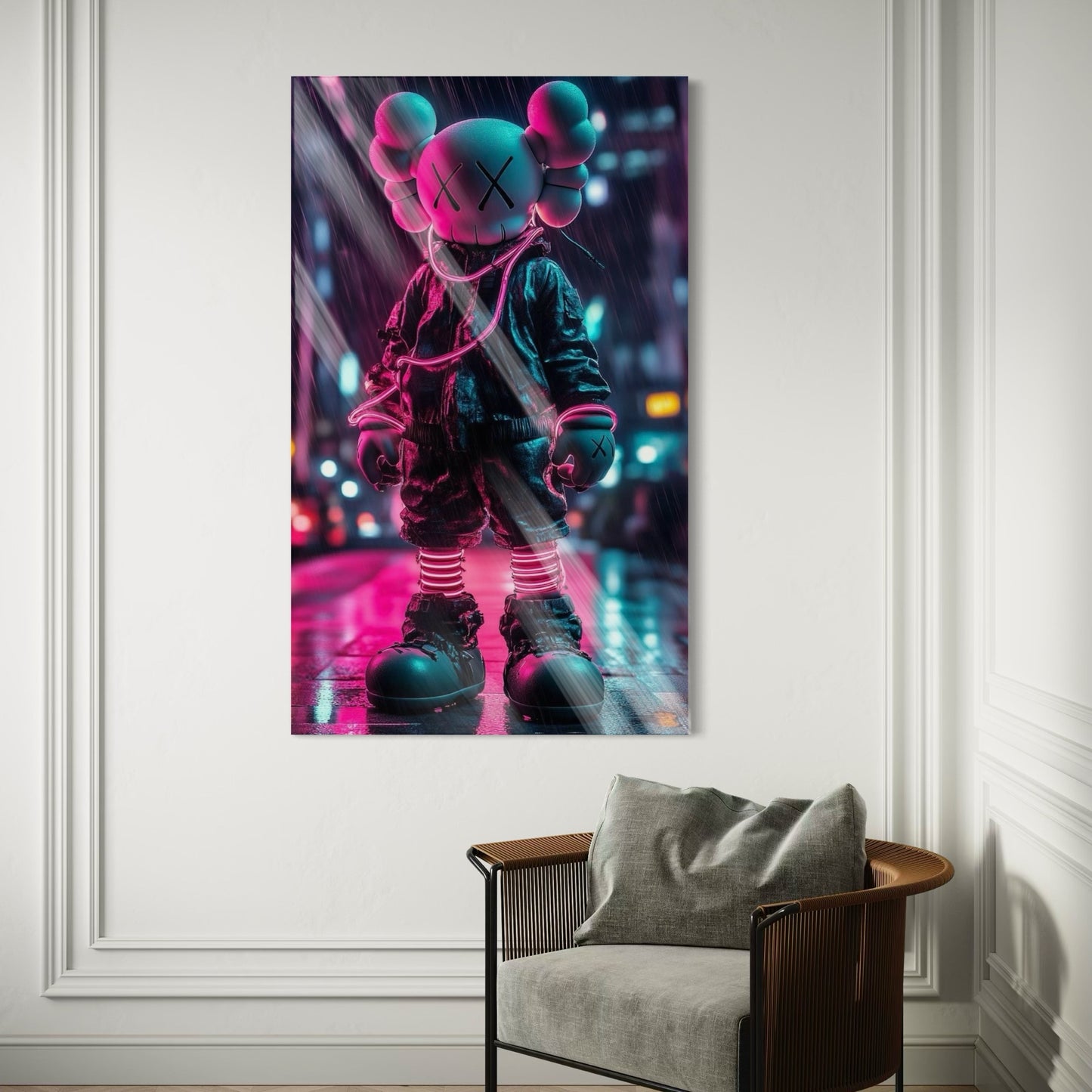 Kaws Pink & Blue Street
