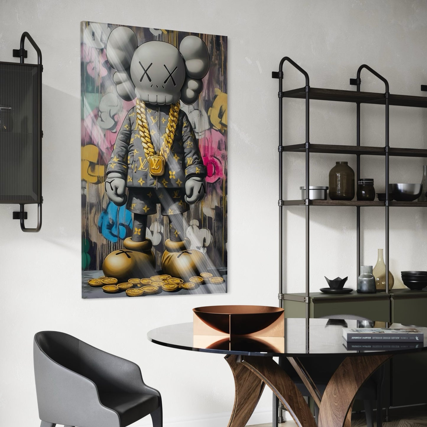 Kaws Gold Chain