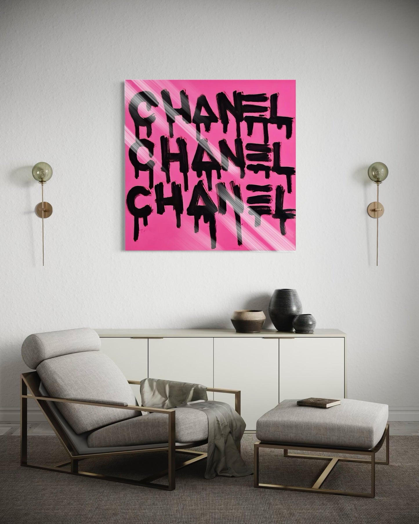 Black & Pink Chanel
