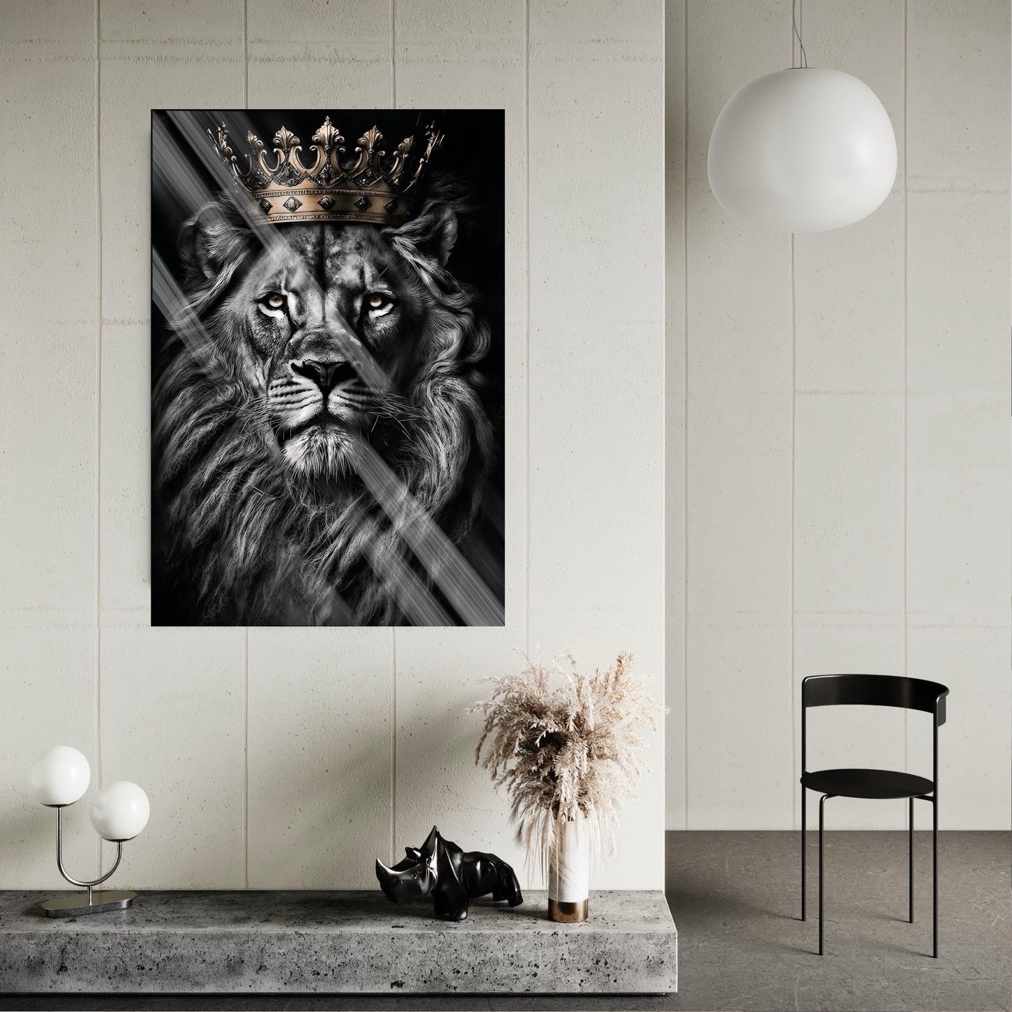 Lion With A Crown