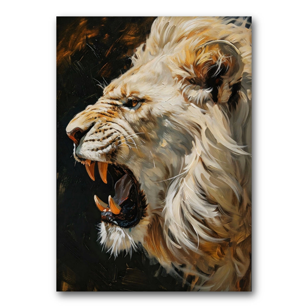 Angry Lion