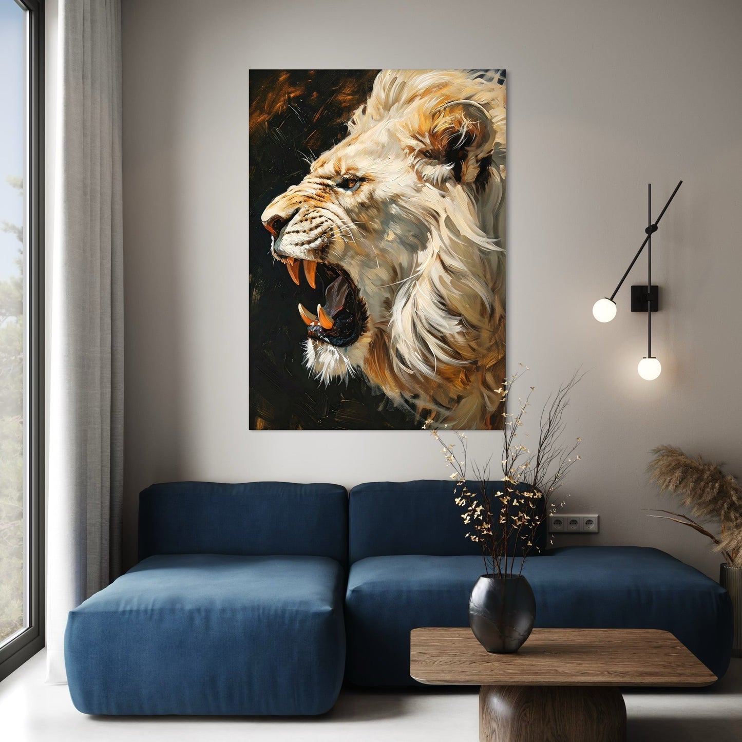 Angry Lion