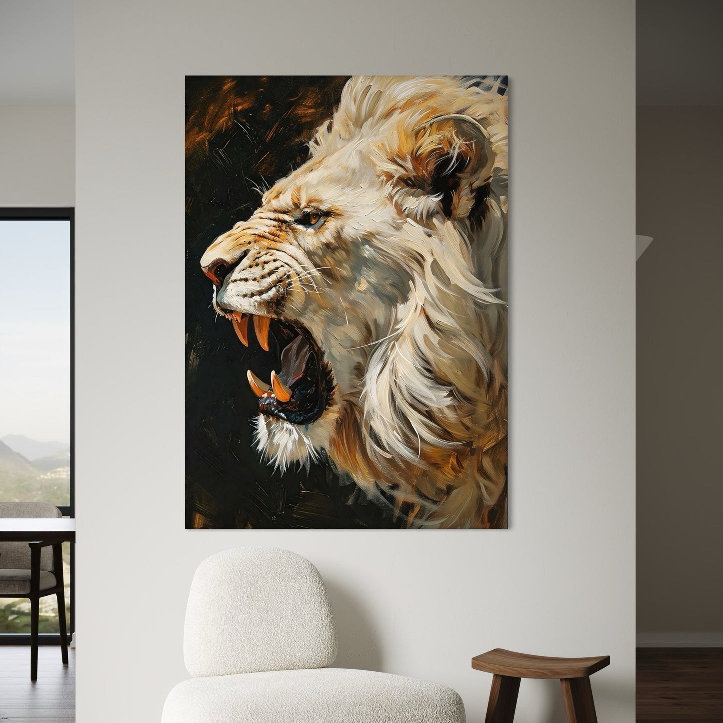 Angry Lion