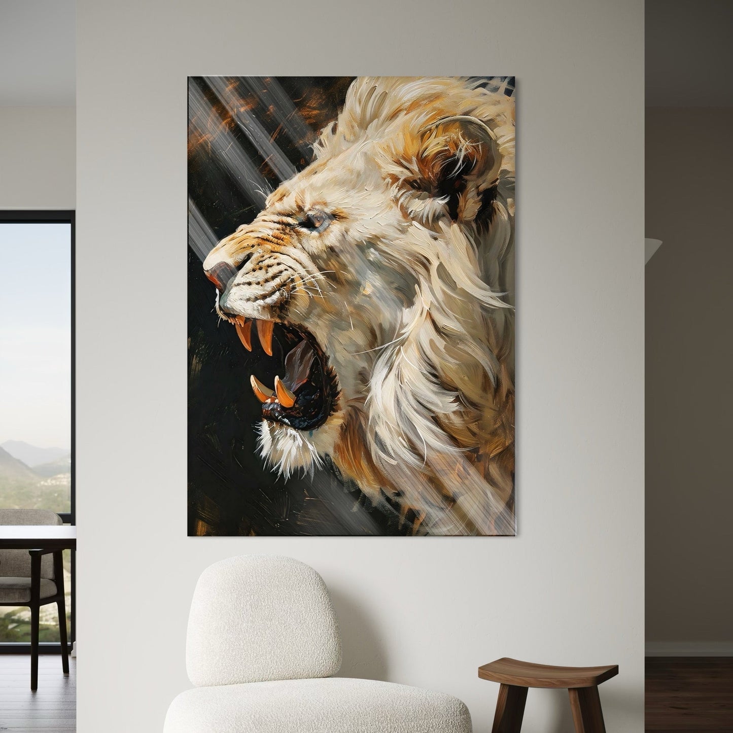 Angry Lion