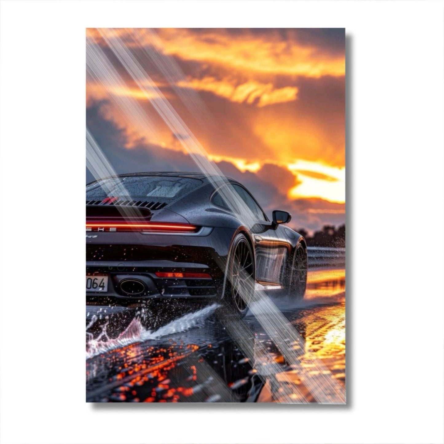 Porsche Sunset