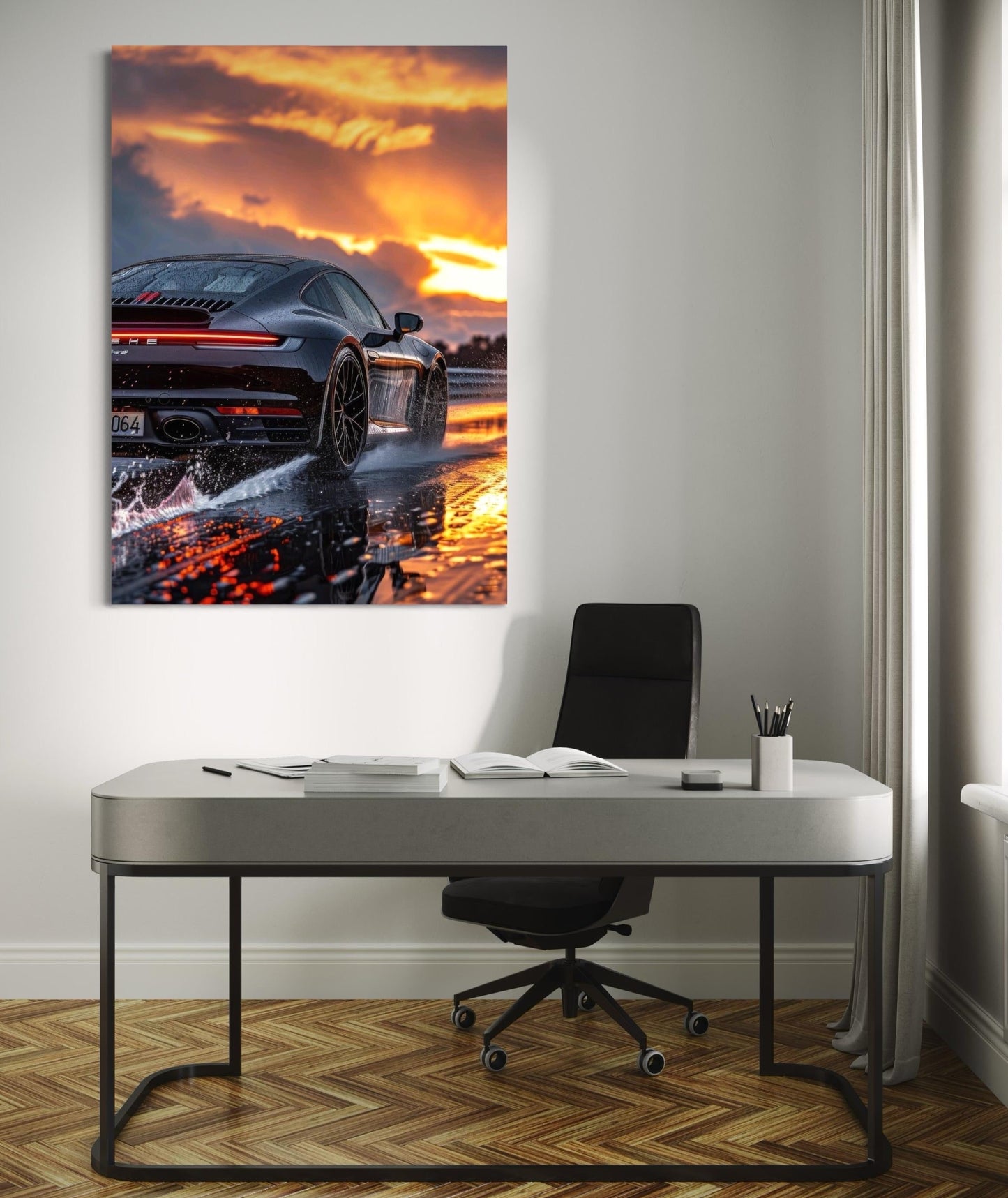 Porsche Sunset