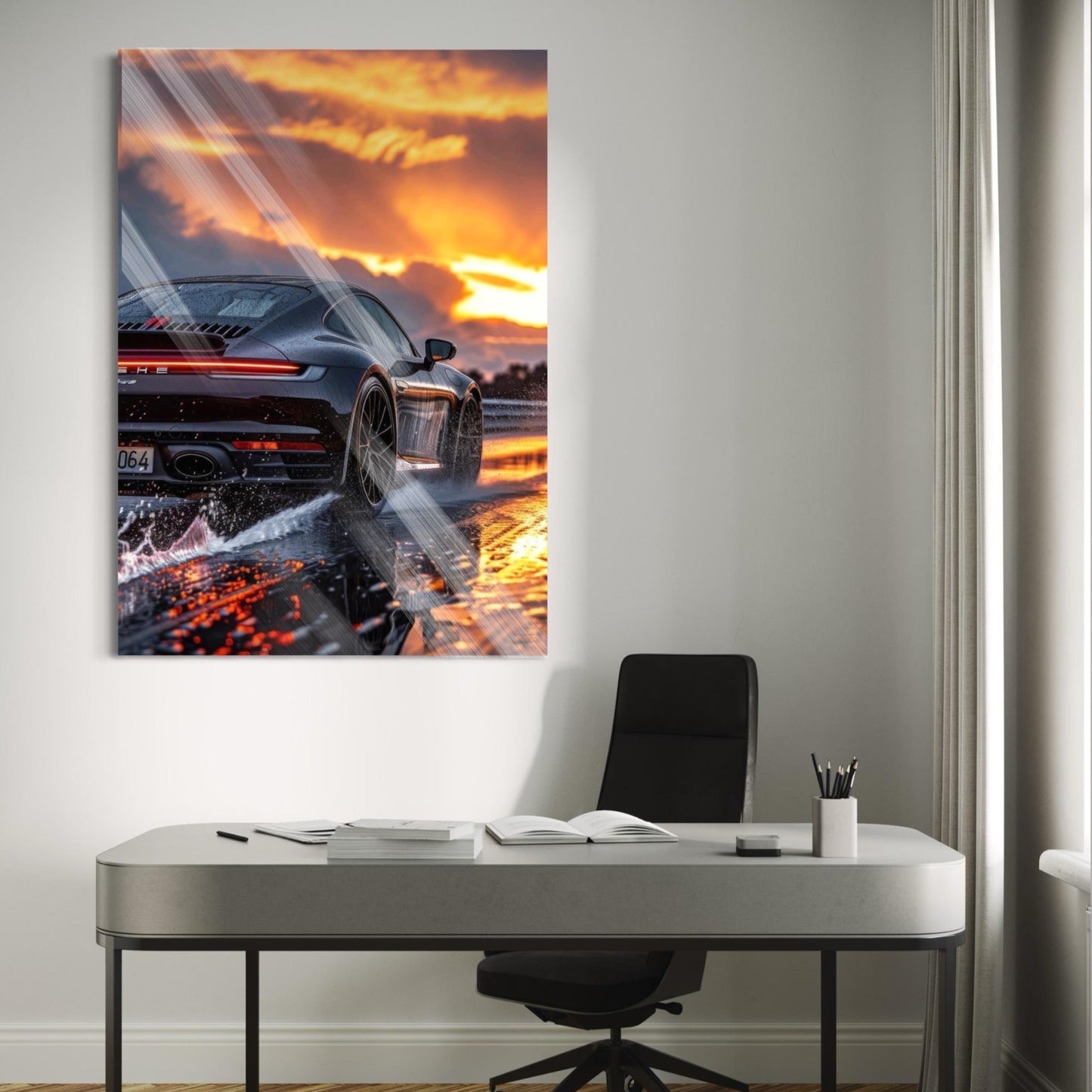 Porsche Sunset