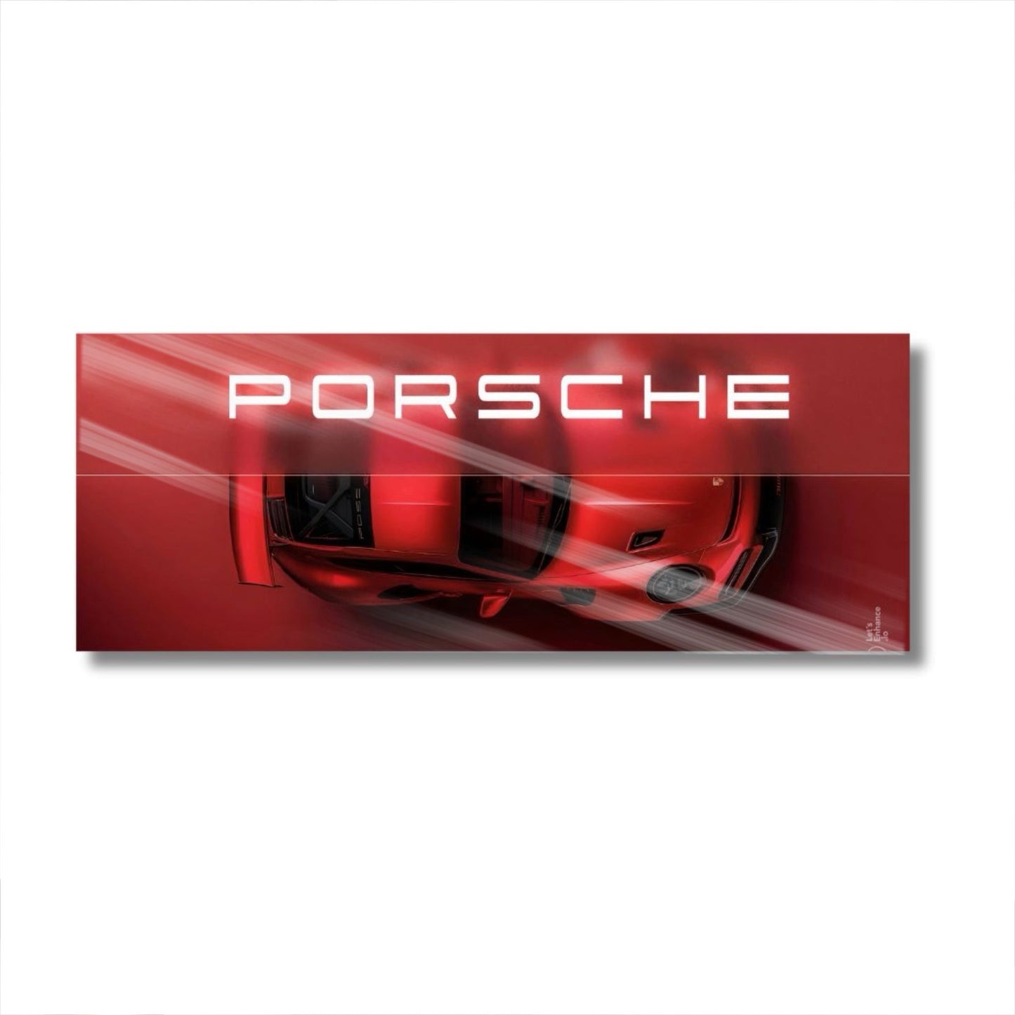 Red Porsche