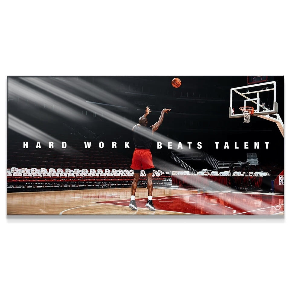 Hard Work Beats Talent