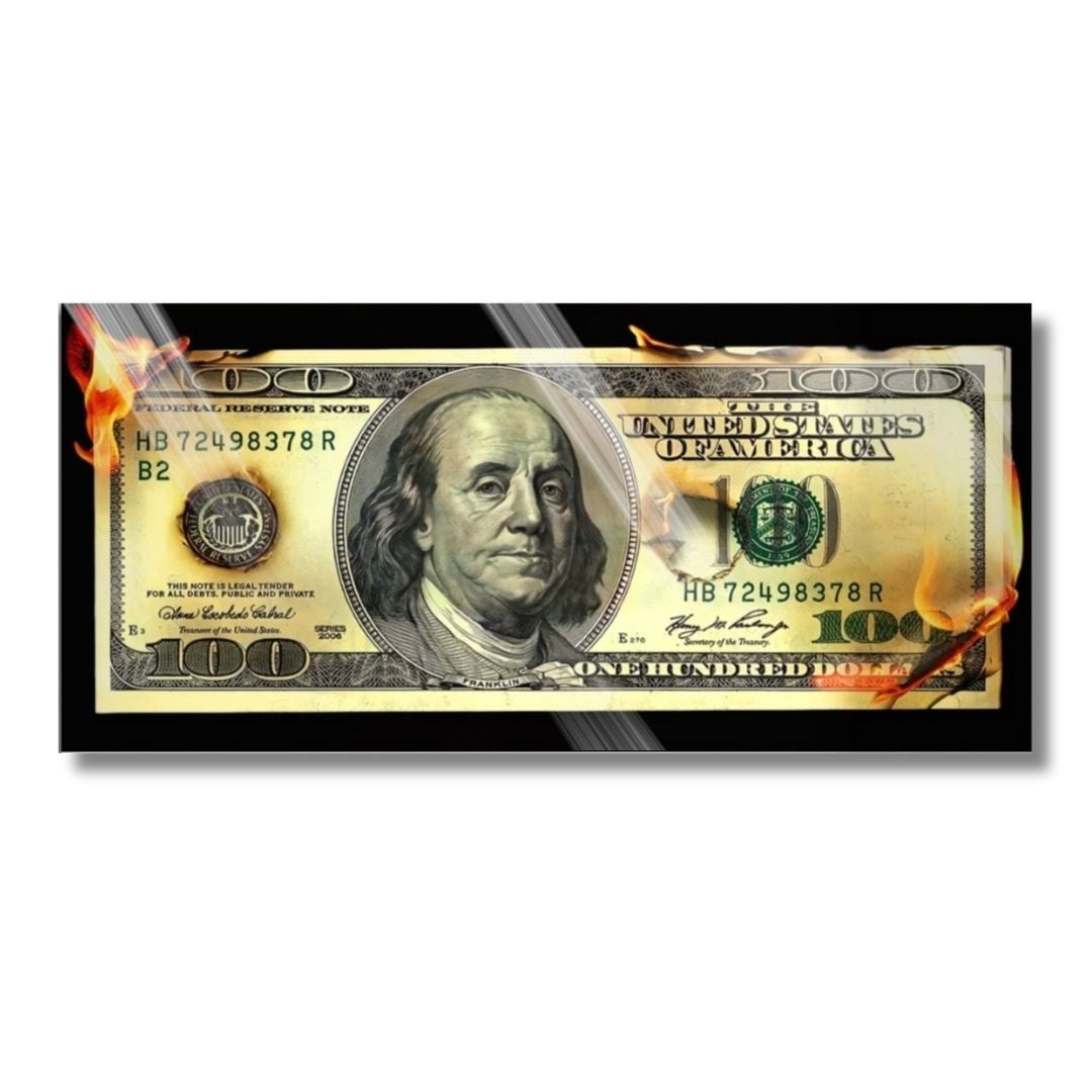 Dollar On Fire