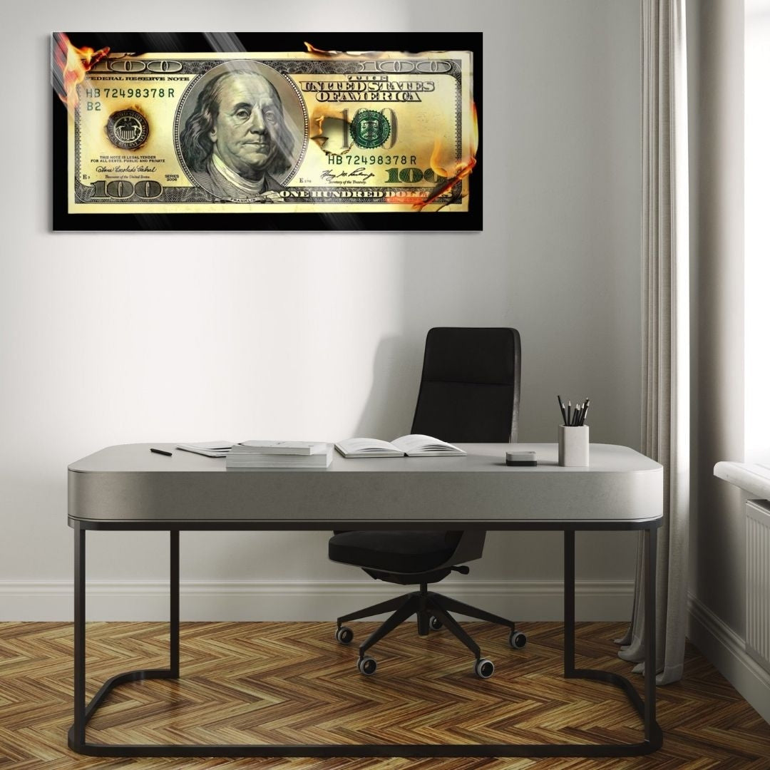 Dollar On Fire