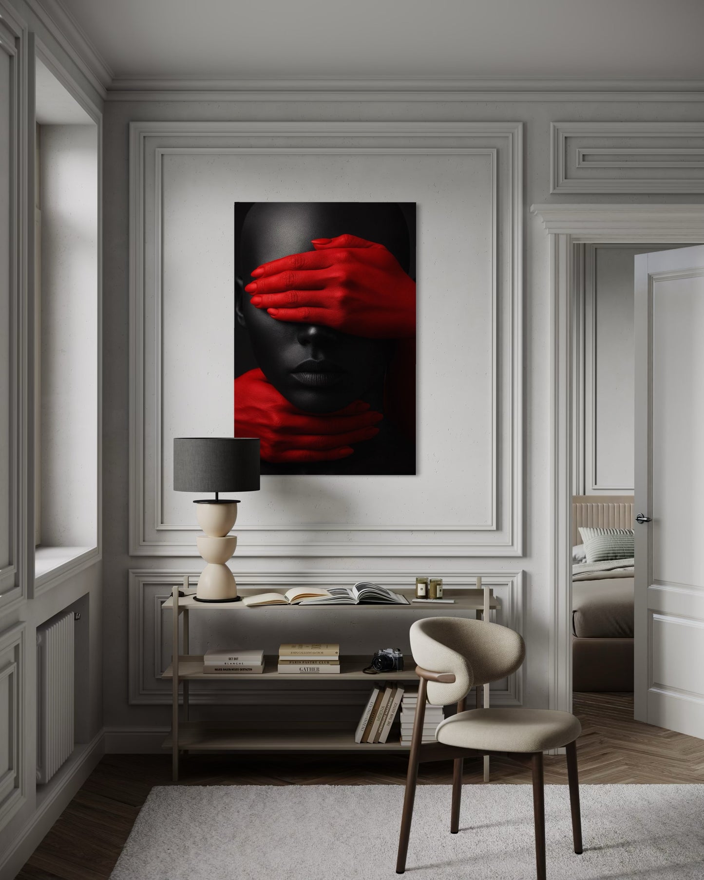 Black Face Red Hands