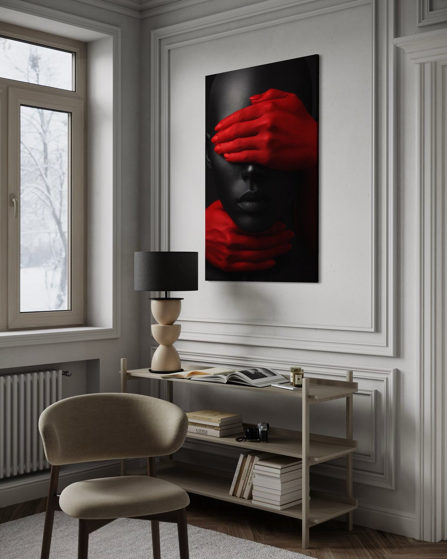 Black Face Red Hands