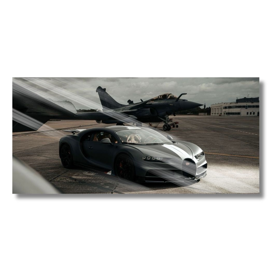Buggatti in Airport