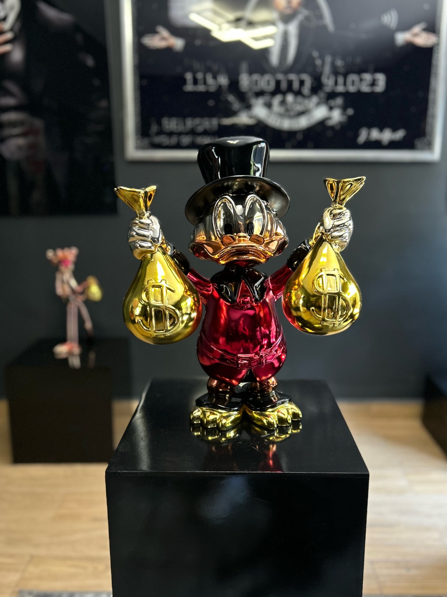 Rich Scrooge Duck Chrome