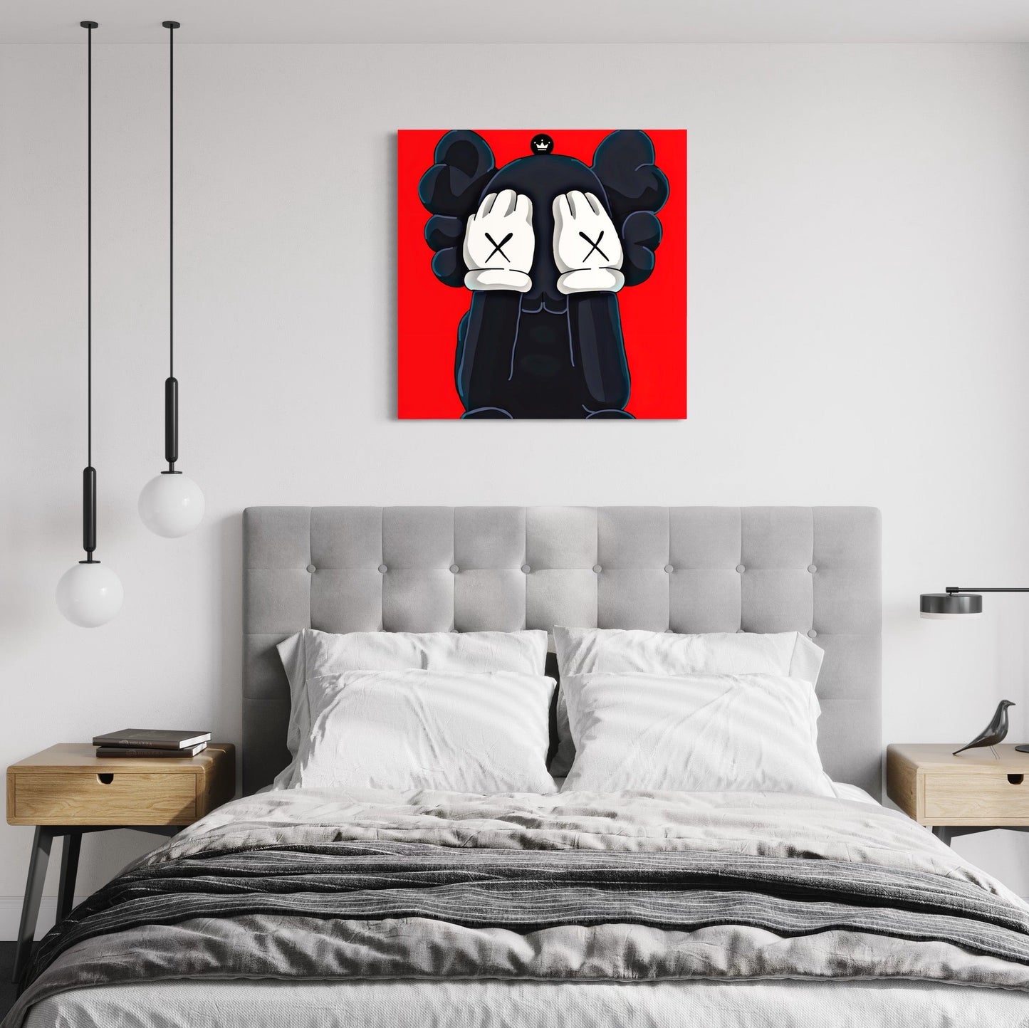 Kaws Shy Red