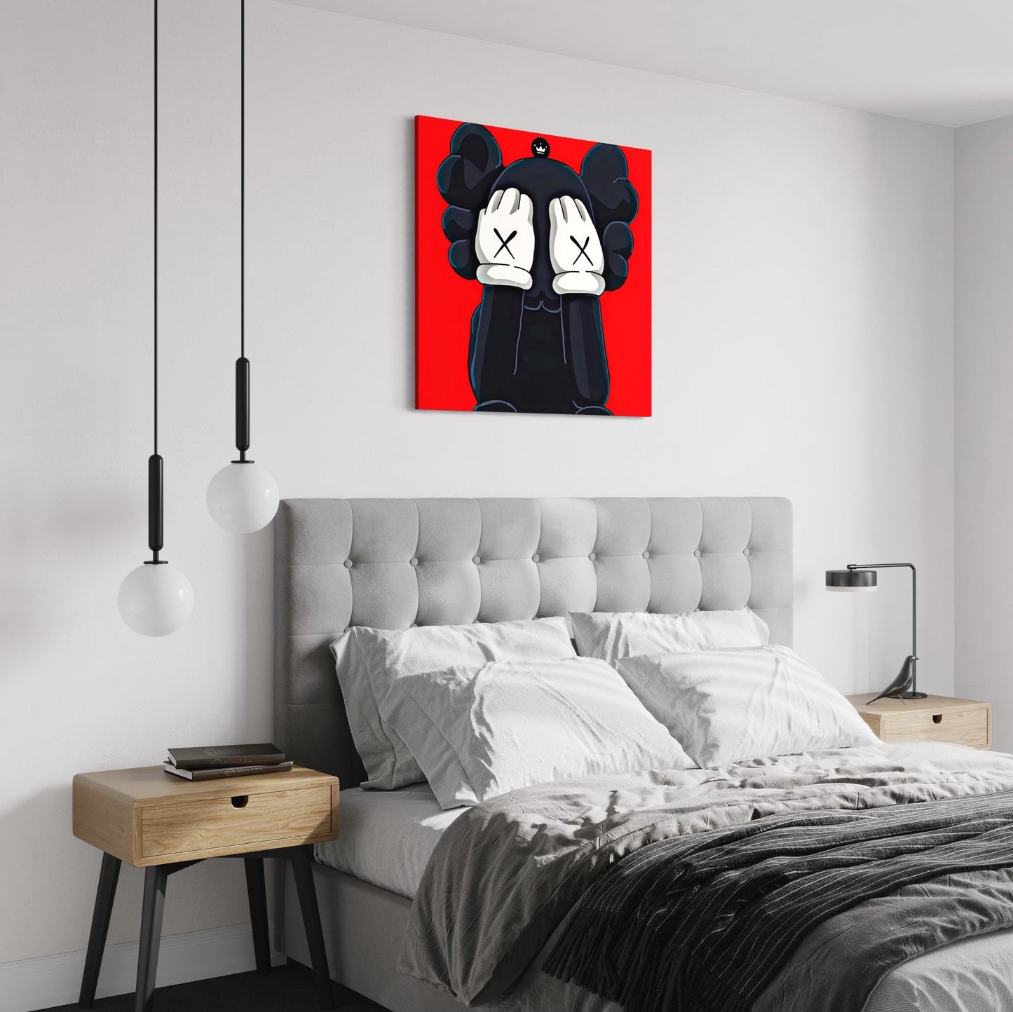 Kaws Shy Red