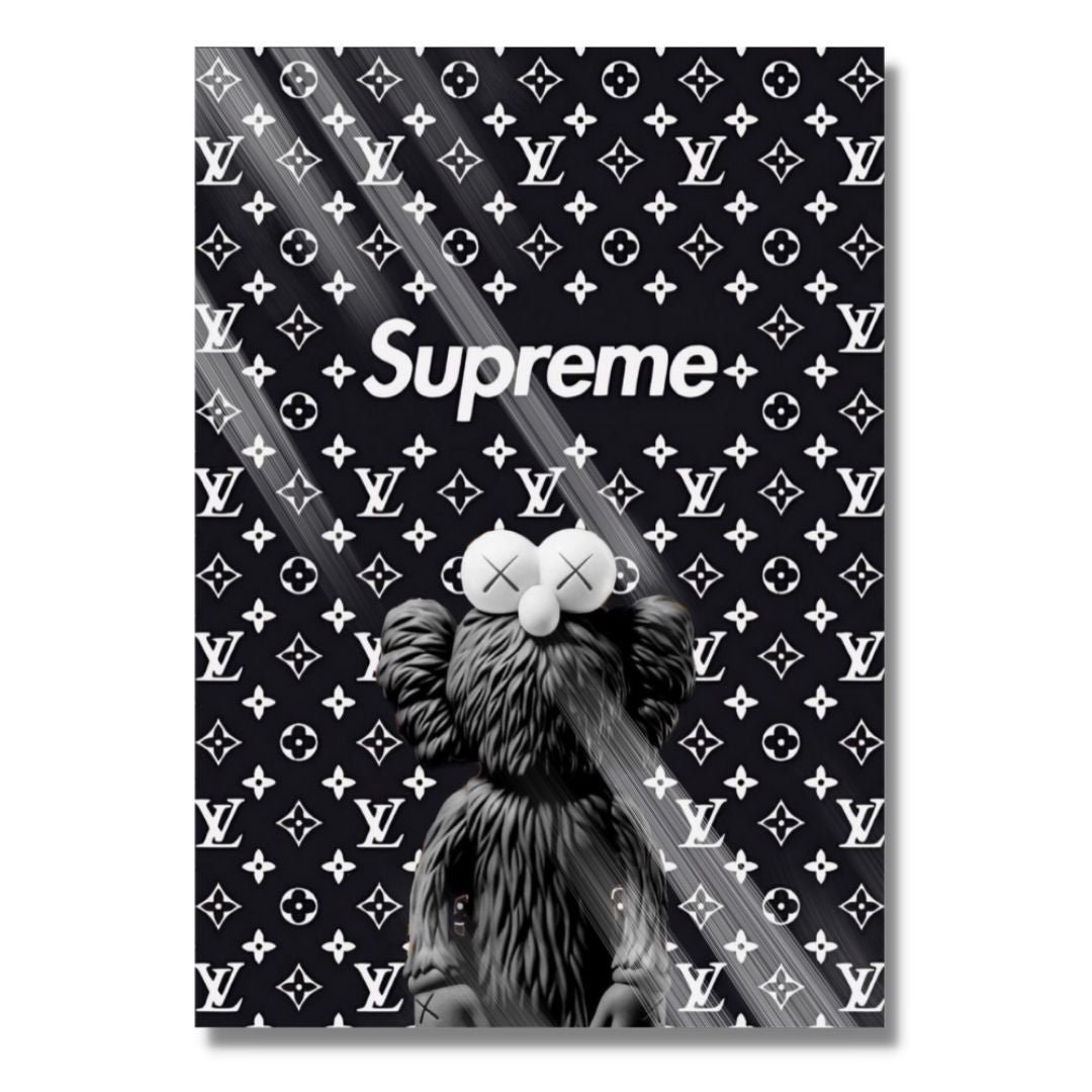 Kaws BFF Supreme Black
