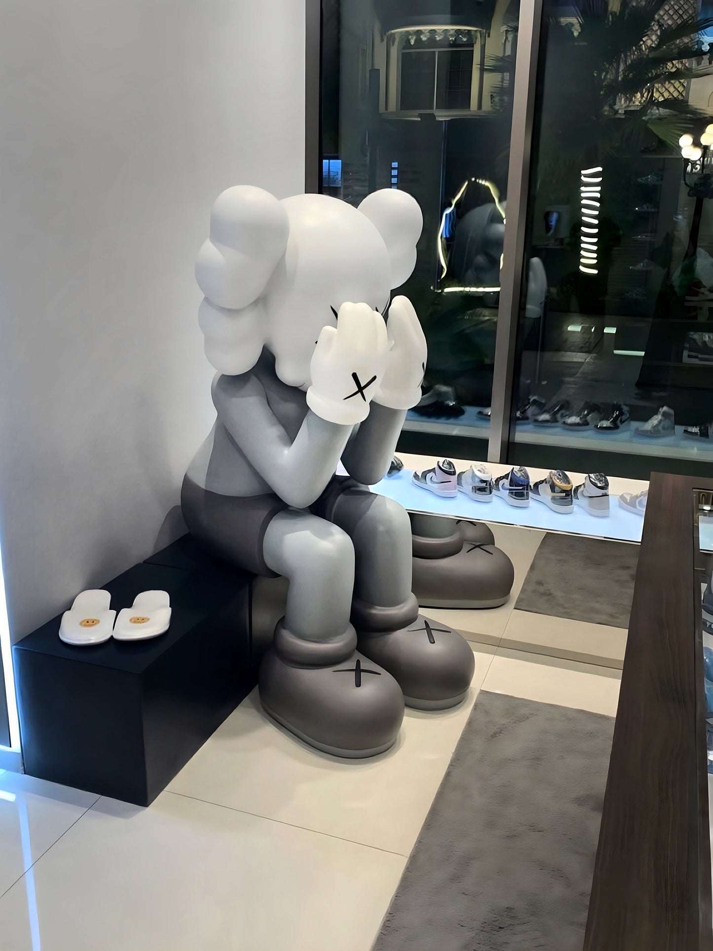 Kaws Hide Gray