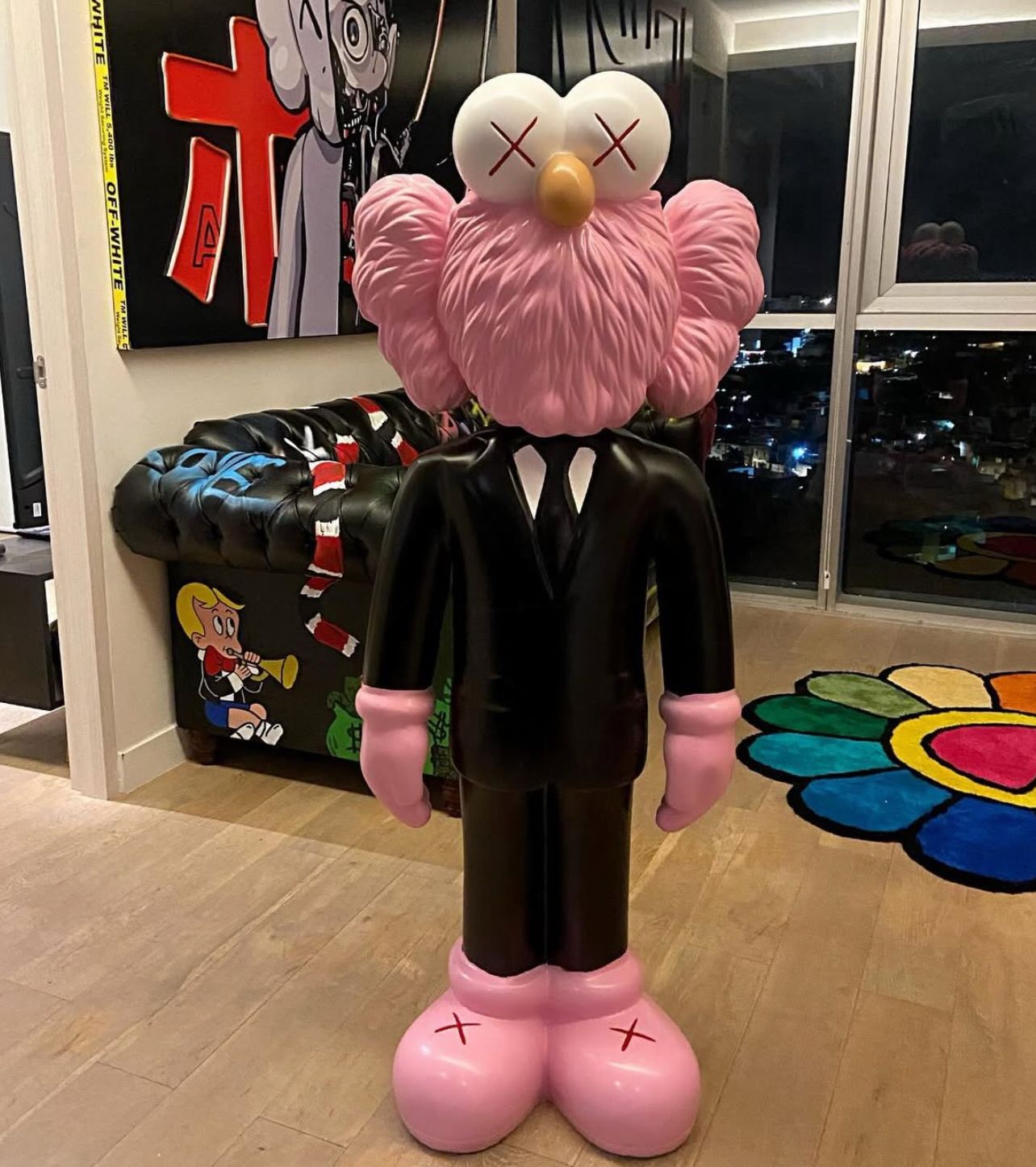 Kaws BFF Dior Pink
