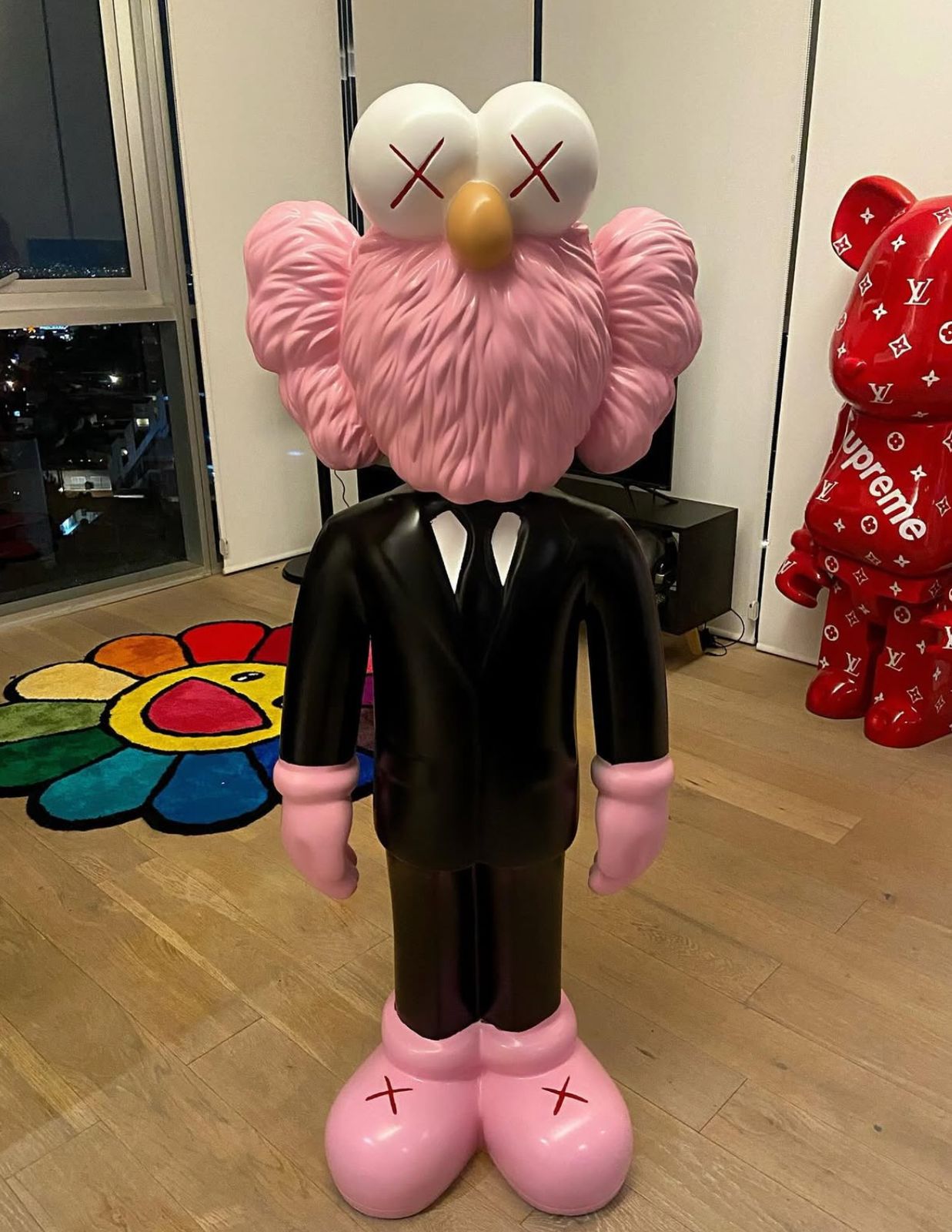 Kaws BFF Dior Pink