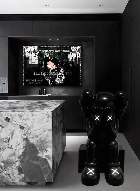 Kaws Hide Black