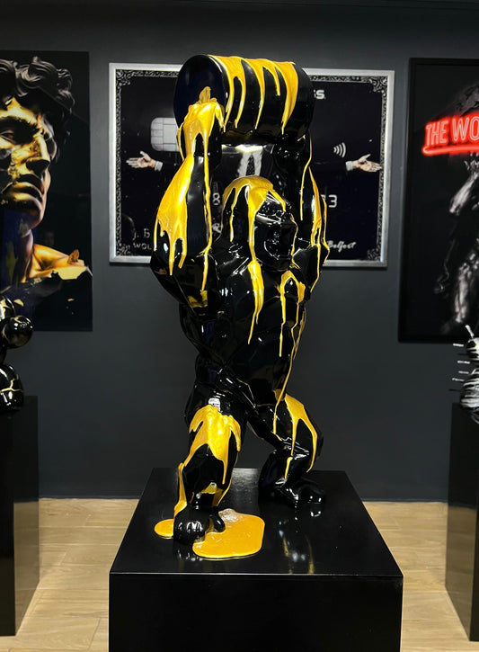 Luxury Gorilla / Black & Gold