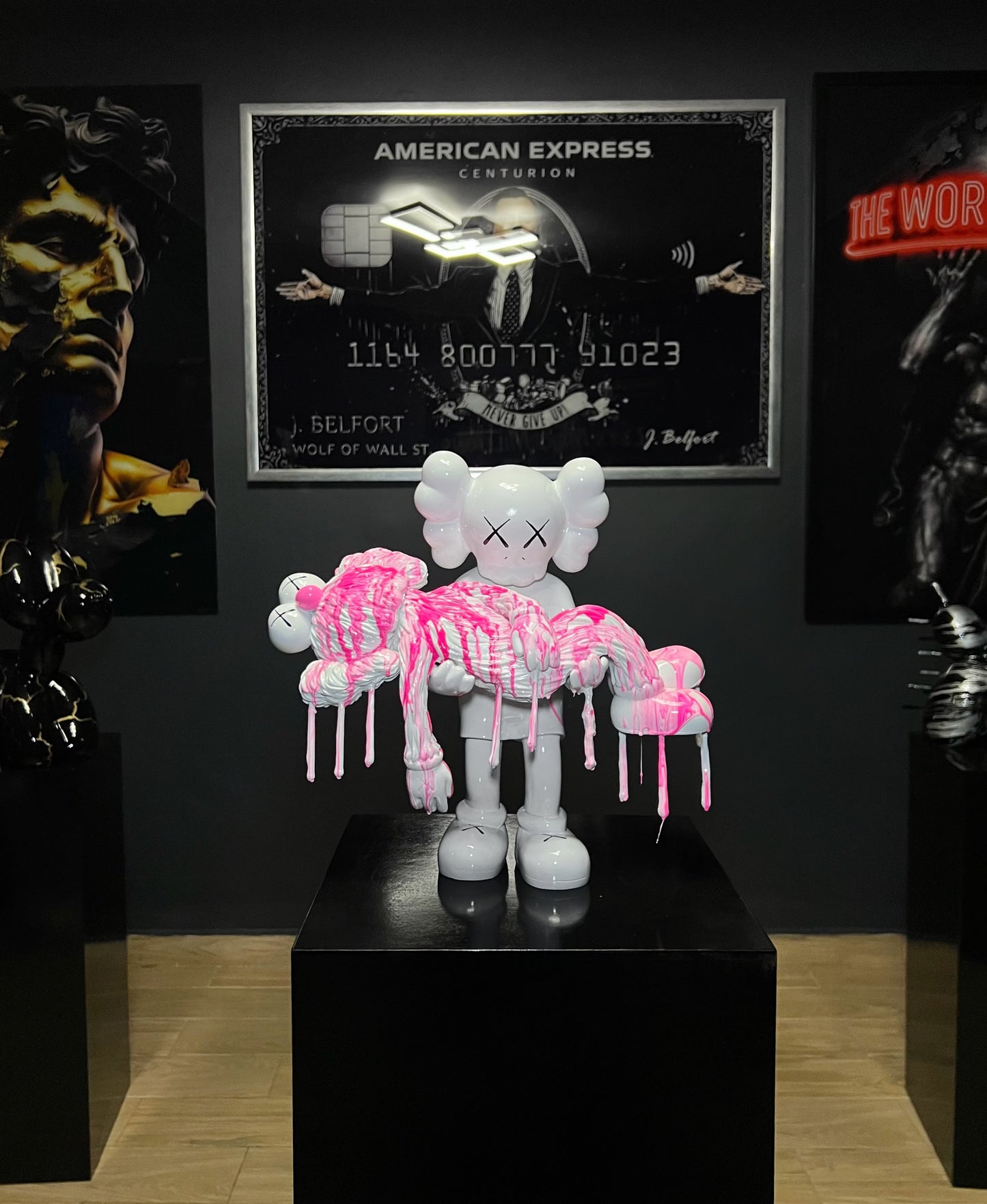 Luxury Kaws Gone White & Pink