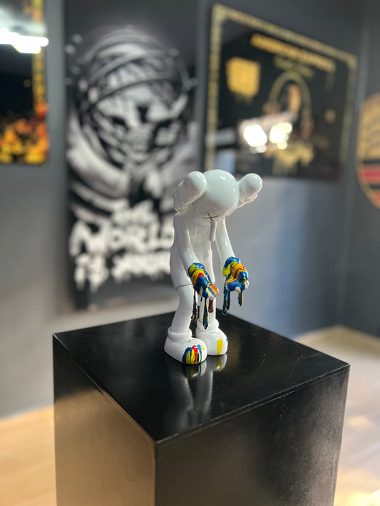 White Dripping Kaws