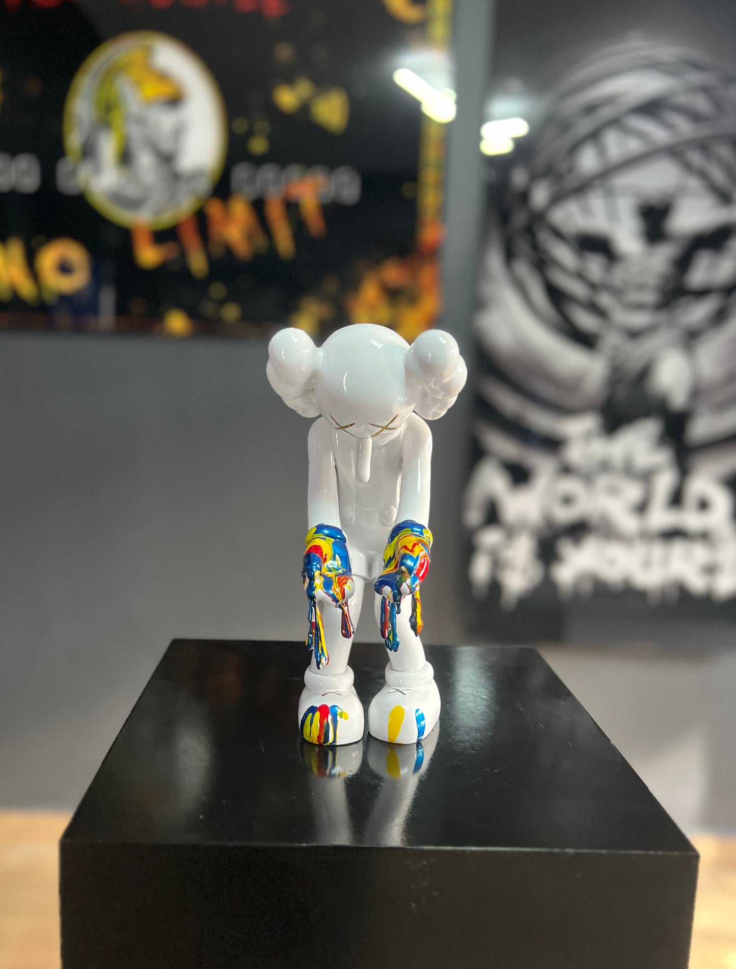 White Dripping Kaws
