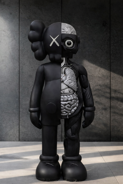 Kaws Anatomy Black