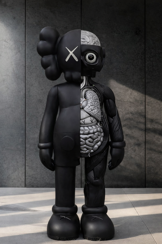 Kaws Anatomy Black