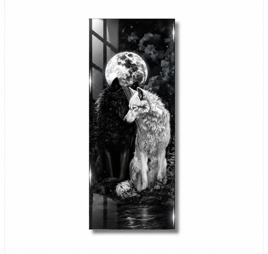 Black & White Wolves