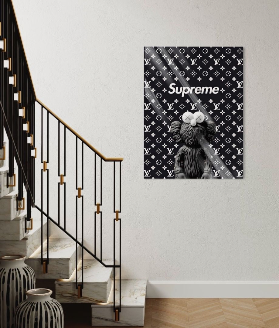 Kaws BFF Supreme Black