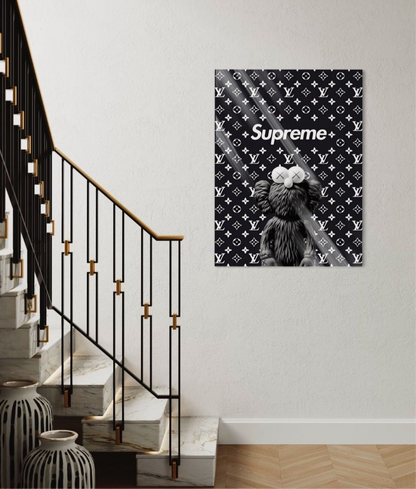 Kaws BFF Supreme Black