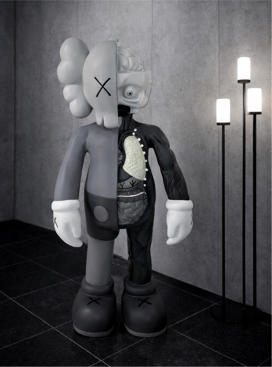 Kaws Anatomy Gray