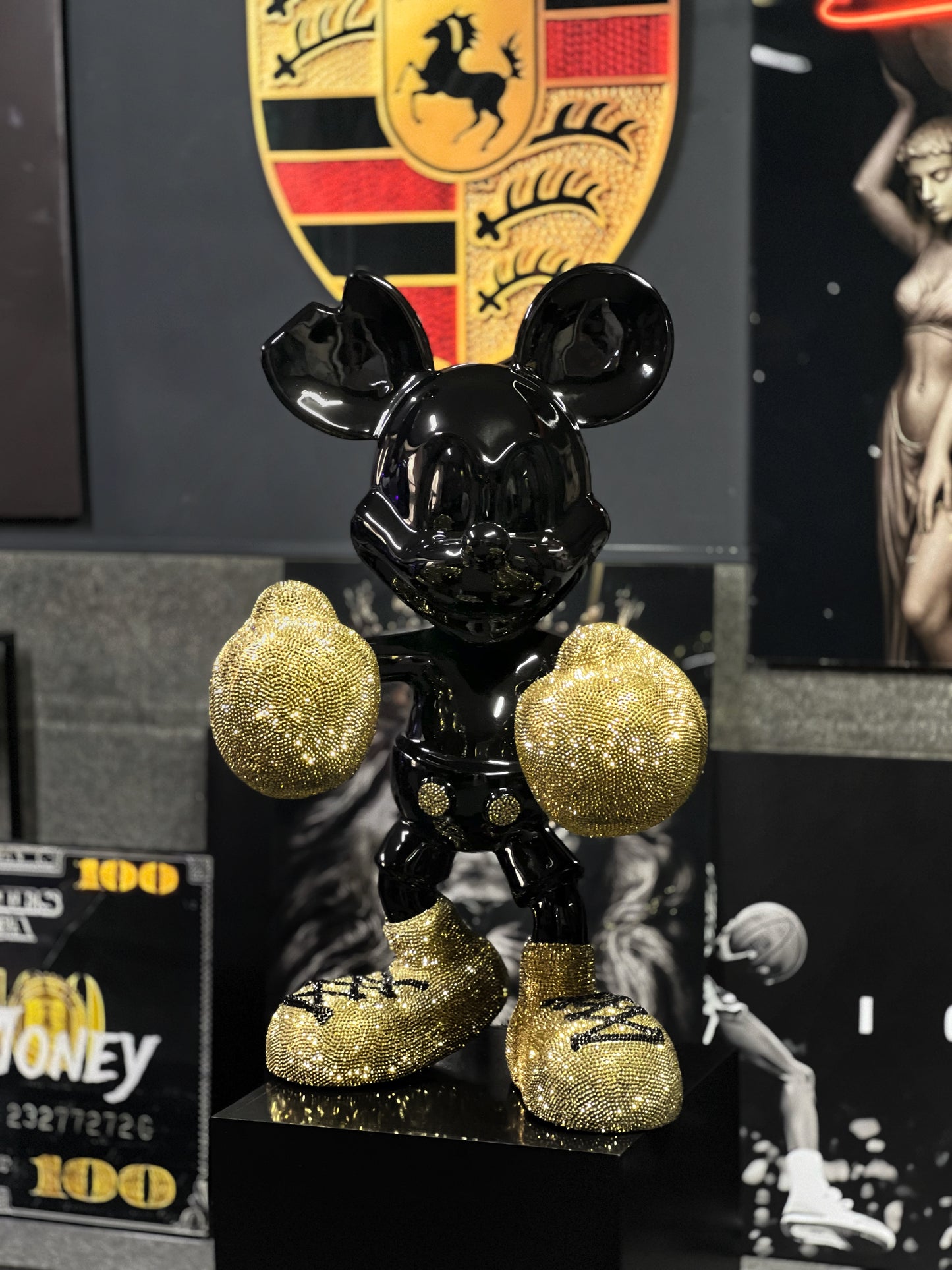 Mickey Tyson  Swarovsky Gold (60K cristales)